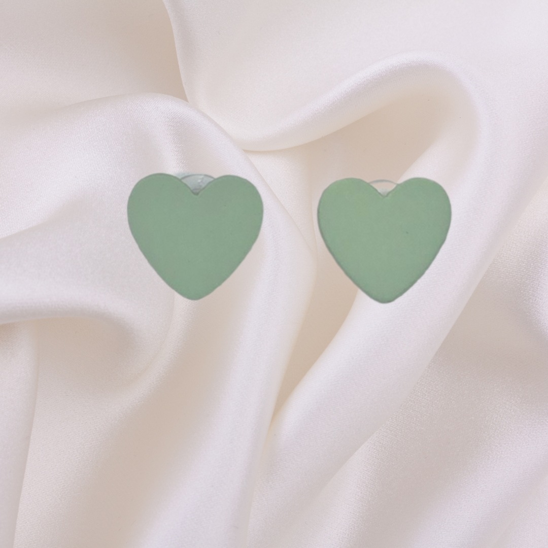Heart Earrings (Various Colors)