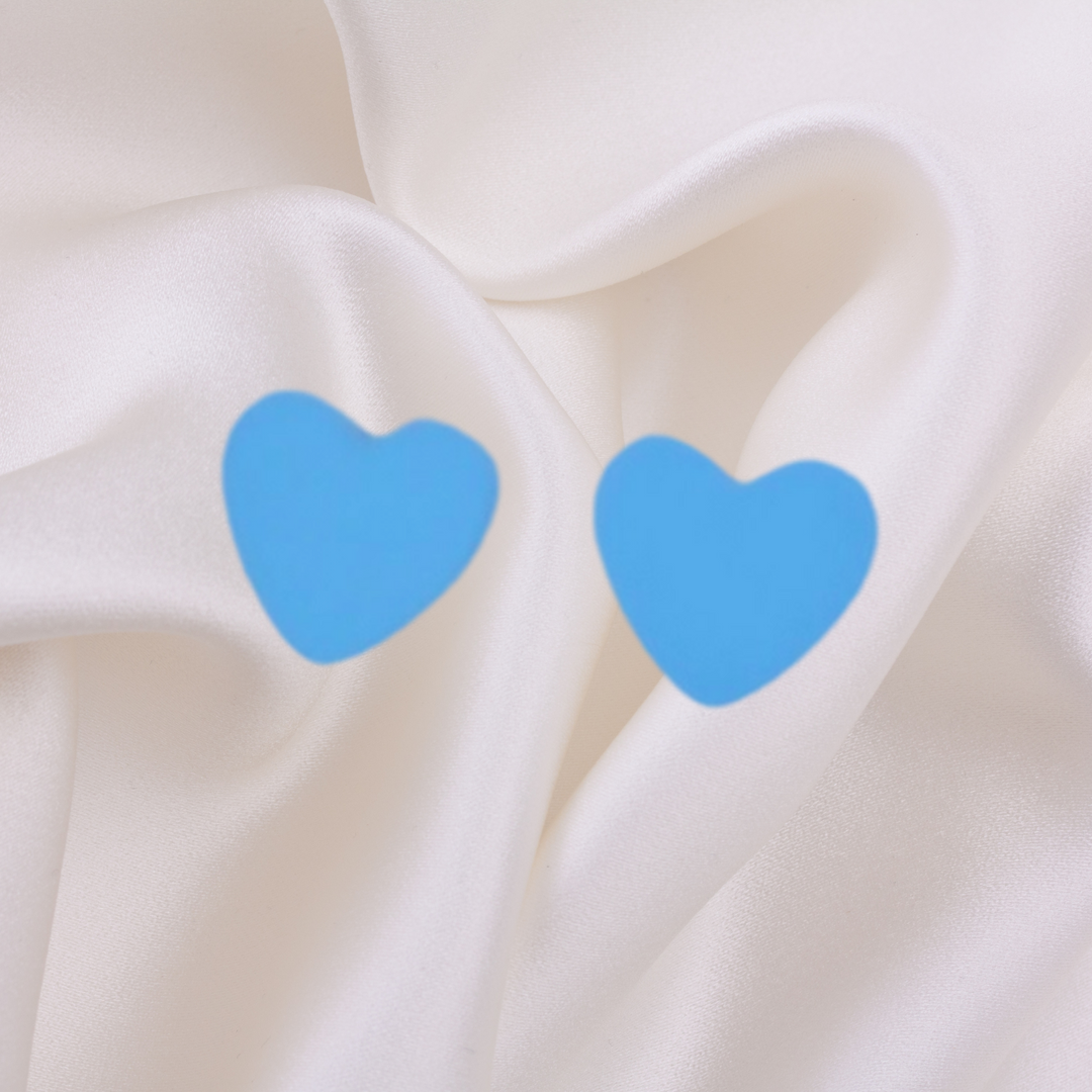 Heart Earrings (Various Colors)