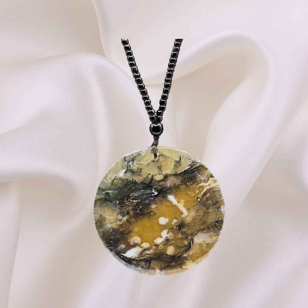 Moss Agate Necklace