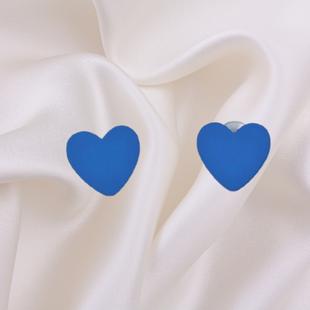 Heart Earrings (Various Colors)