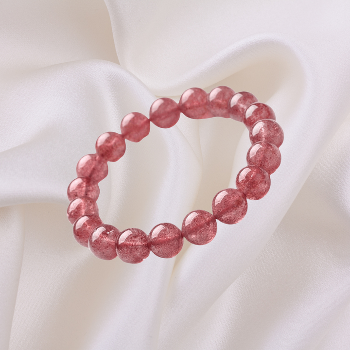 Strawberry Quartz Bracelet