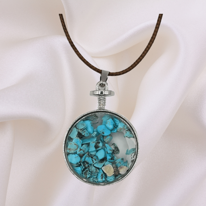 Rutilated Turquoise Necklace