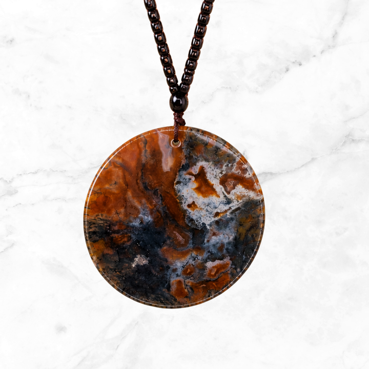 Moss Agate Necklace