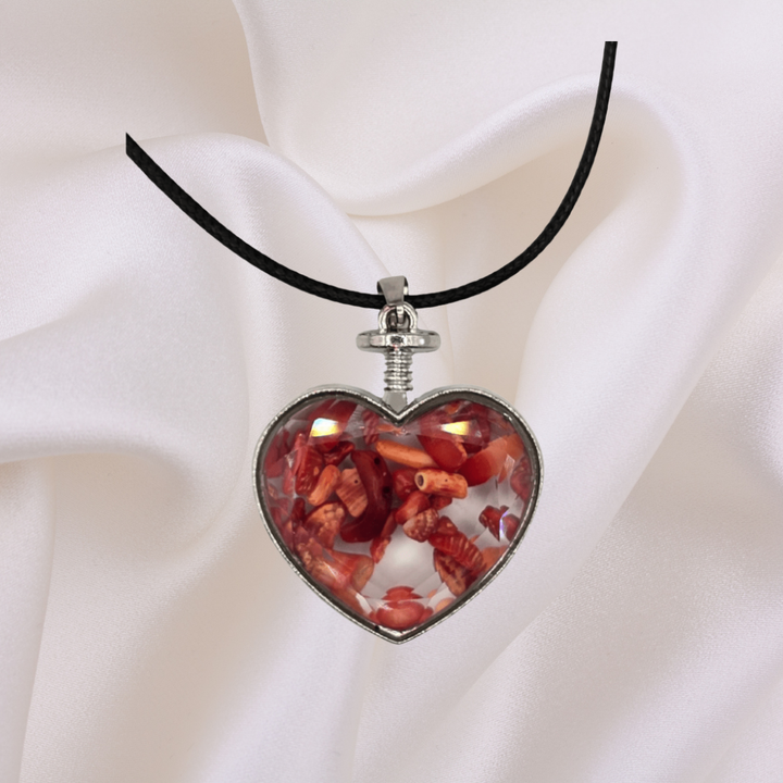 Carnelian Locket Necklace