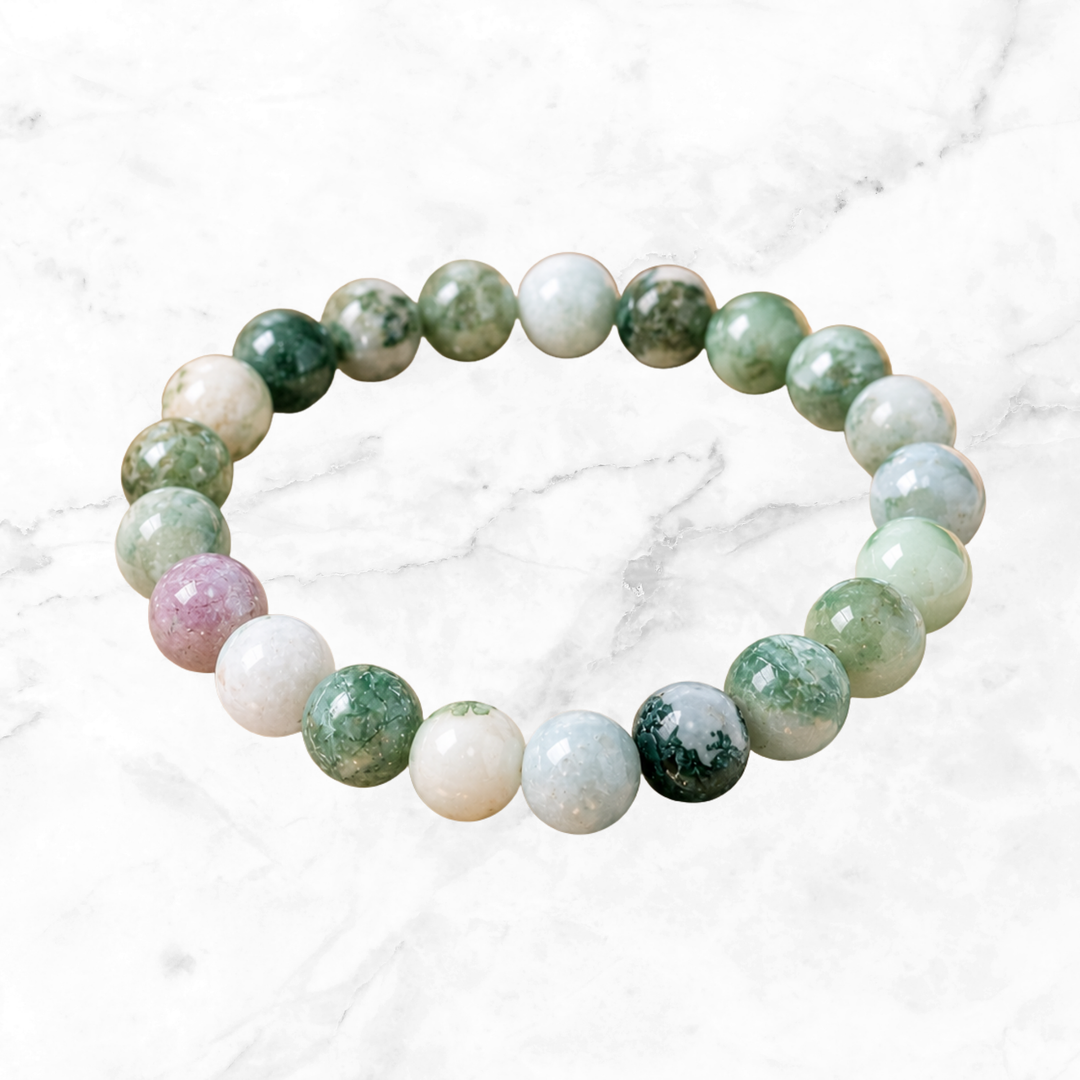 Tree Moss Agate Bracelet
