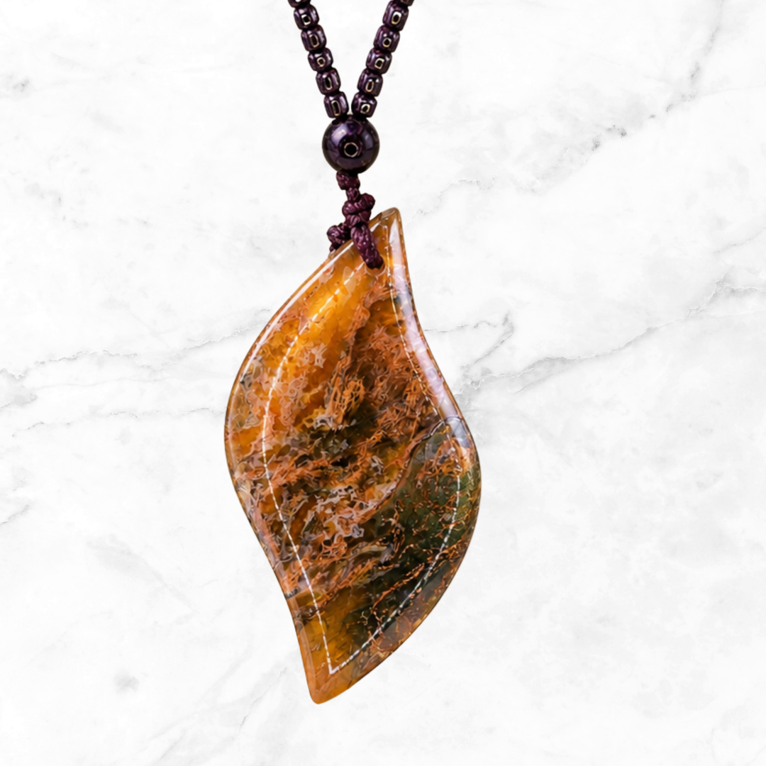 Moss Agate Necklace