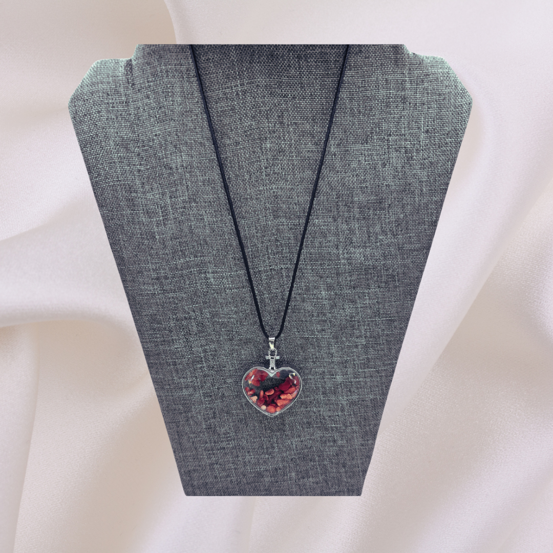 Carnelian Locket Necklace