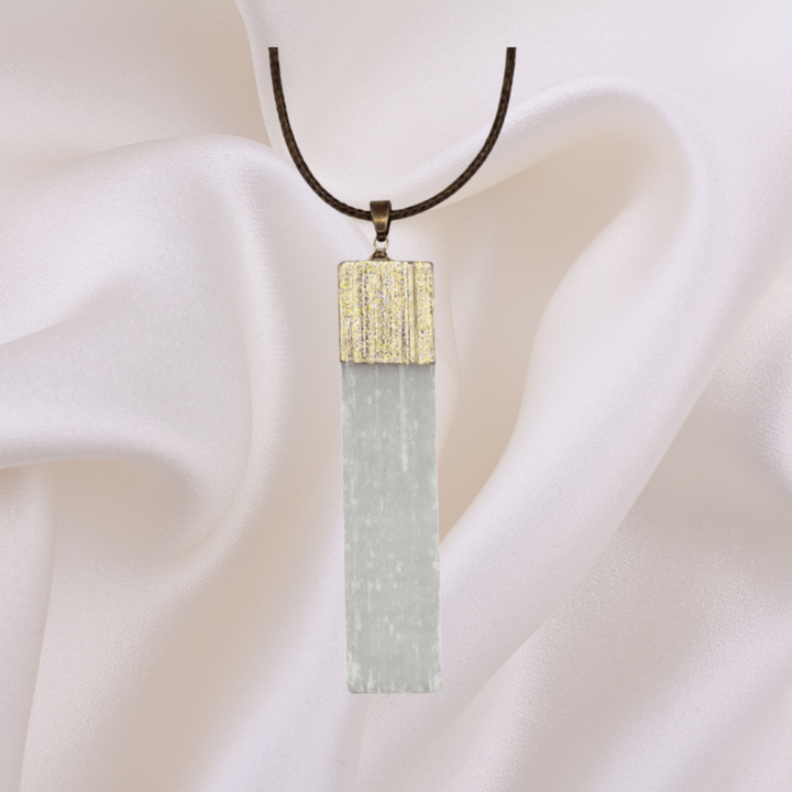 Selenite Necklace