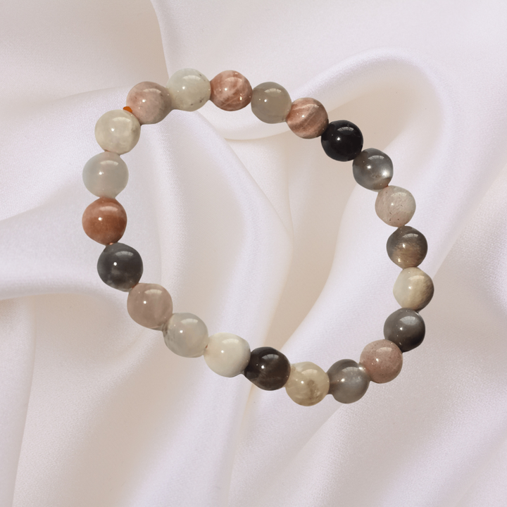 Peach Moonstone Bracelet