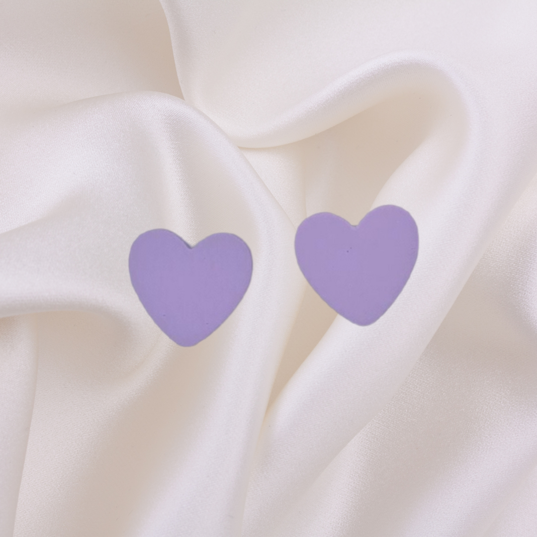 Heart Earrings (Various Colors)