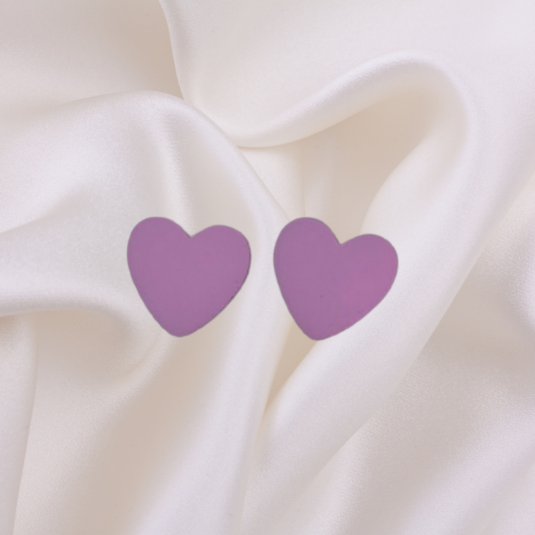 Heart Earrings (Various Colors)