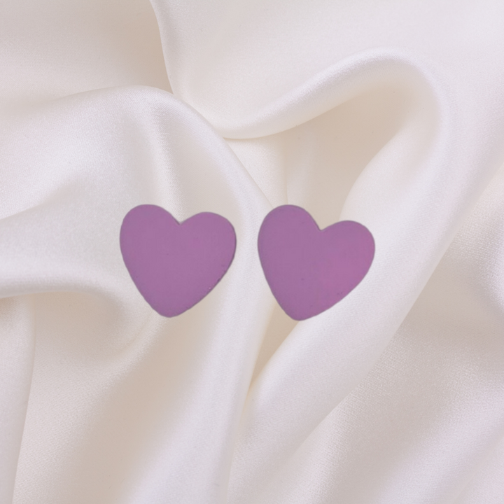 Heart Earrings (Various Colors)
