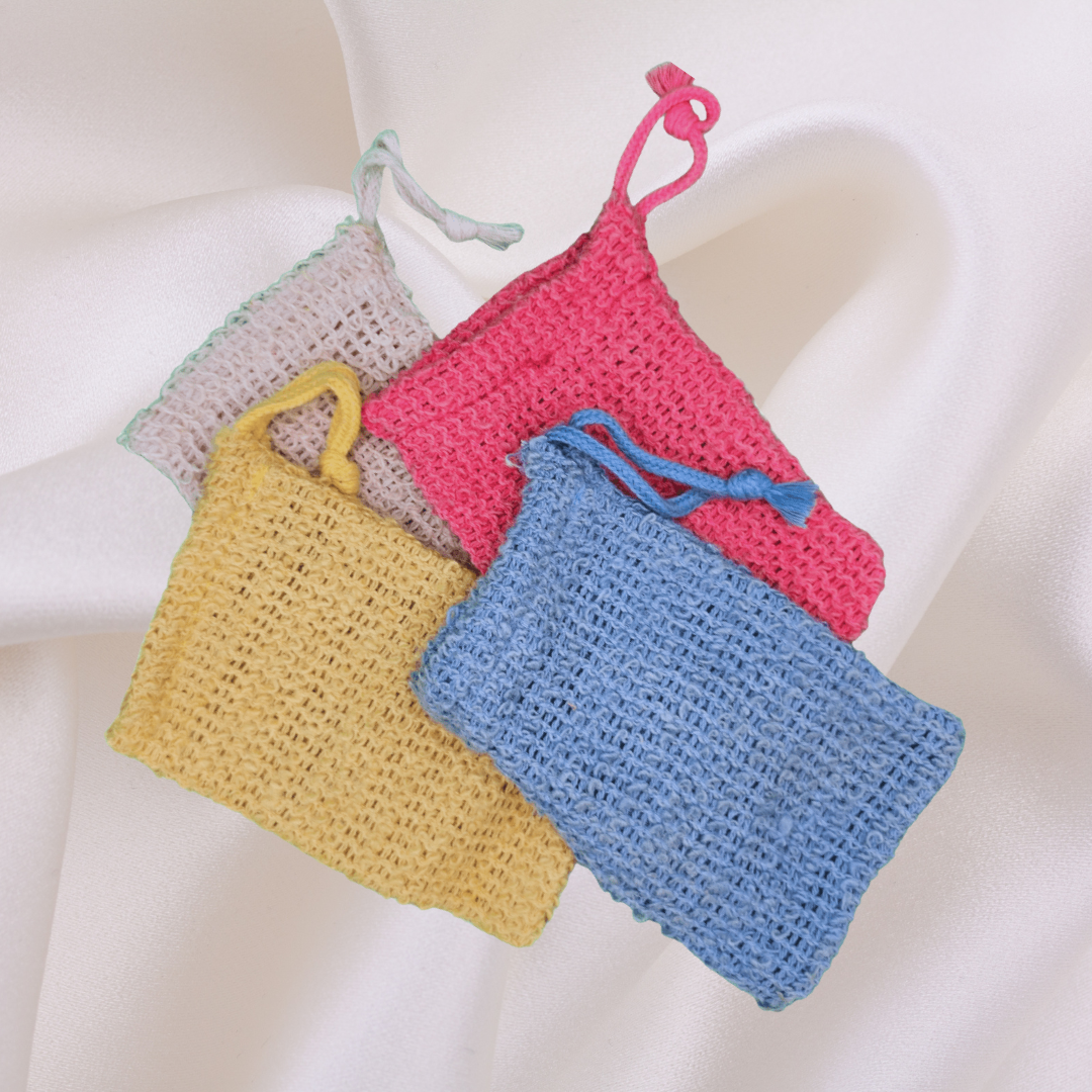 Sisal Soap Pouch