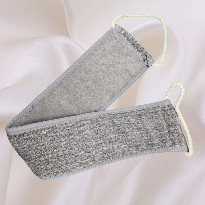 Bamboo Sponge and Exfoliator Back Strap