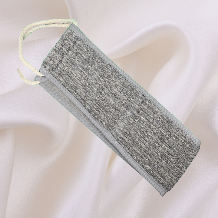 Bamboo Sponge and Exfoliator Back Strap