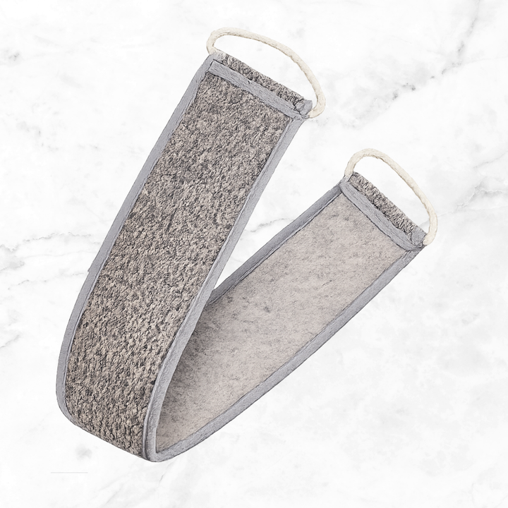 Bamboo Sponge and Exfoliator Back Strap