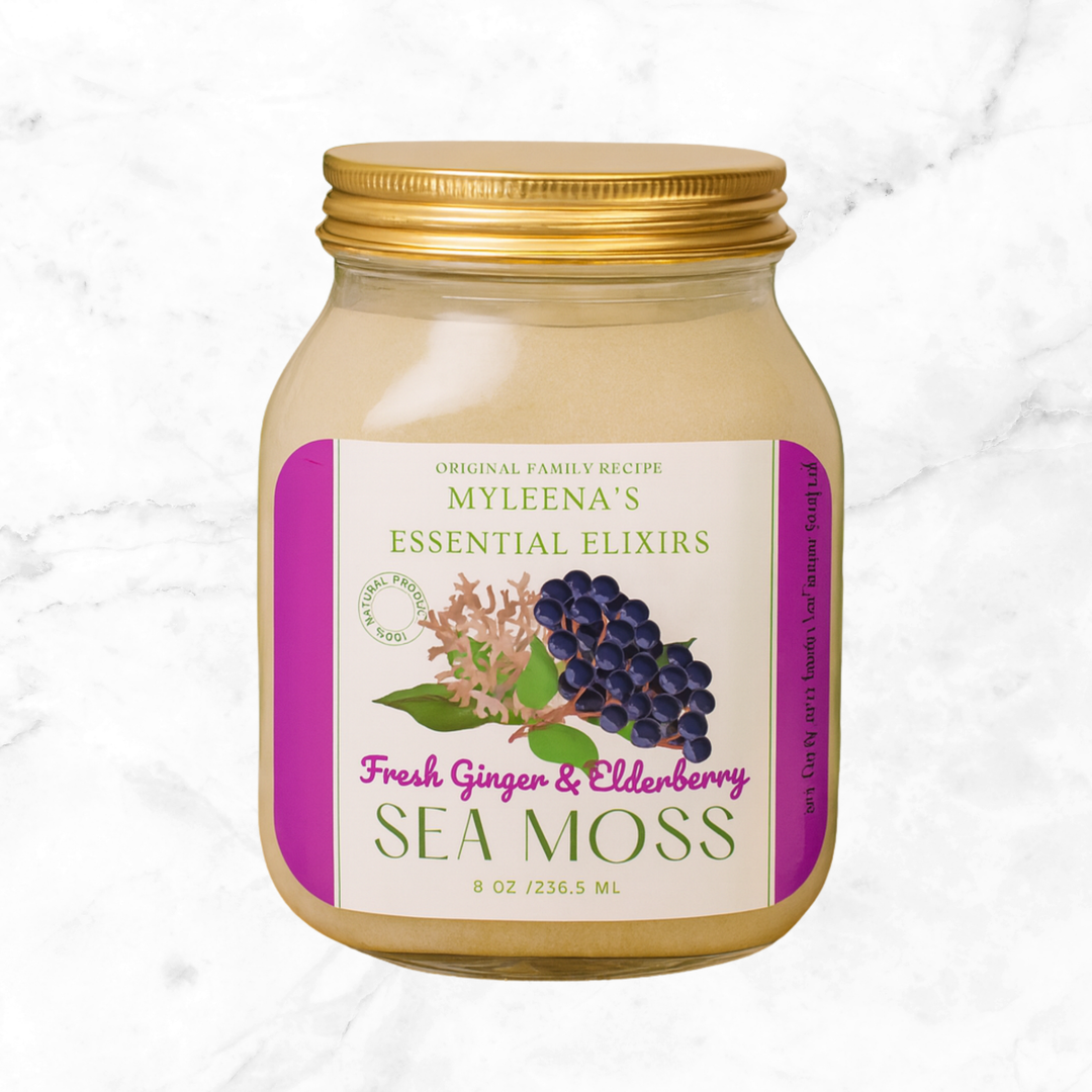 Ginger Elderberry Sea Moss