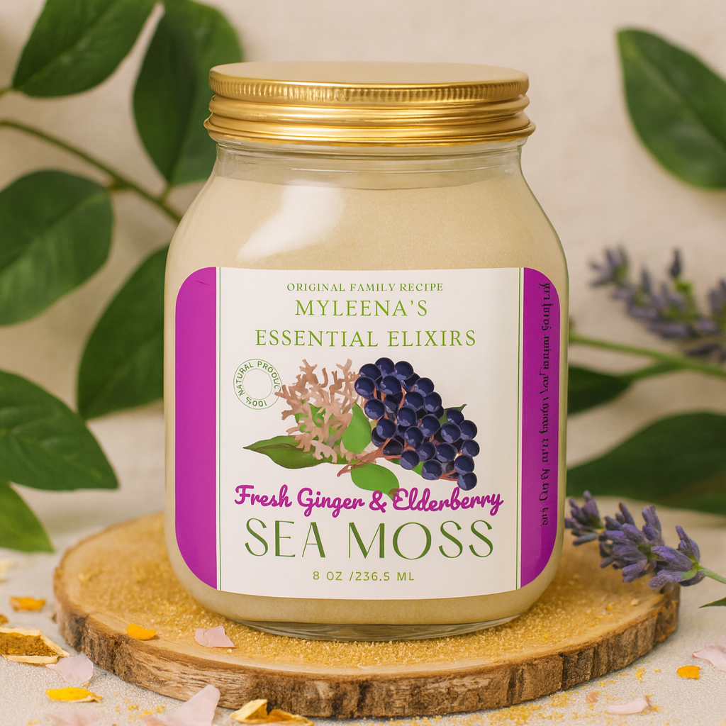 Ginger Elderberry Sea Moss