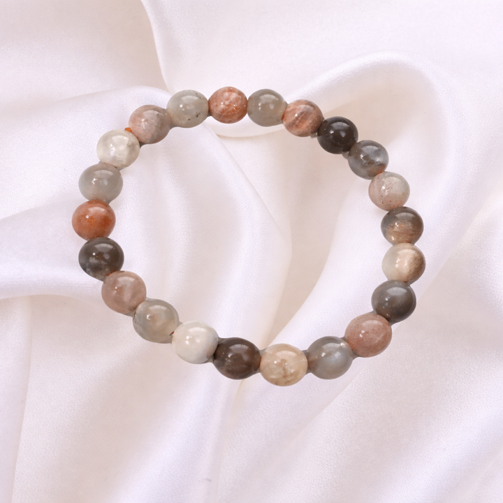 Peach Moonstone Bracelet