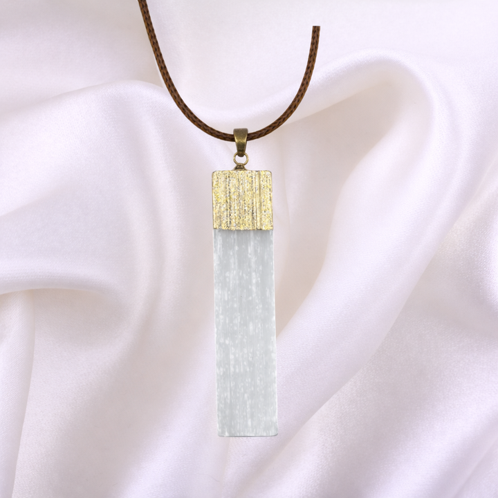 Selenite Necklace