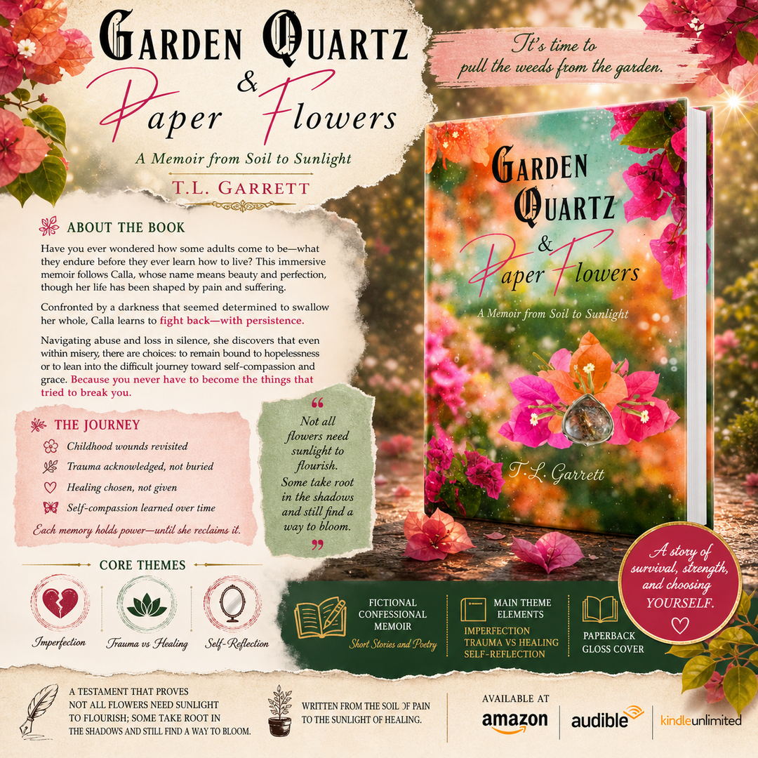 Garden Quartz and Paper Flowers Novel