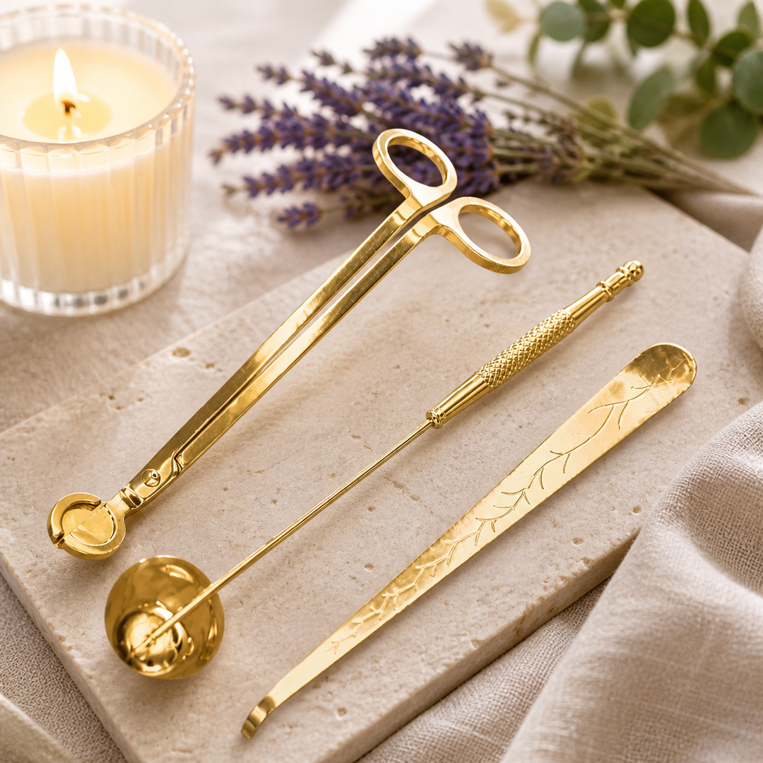 Three Piece Candle Wick Set