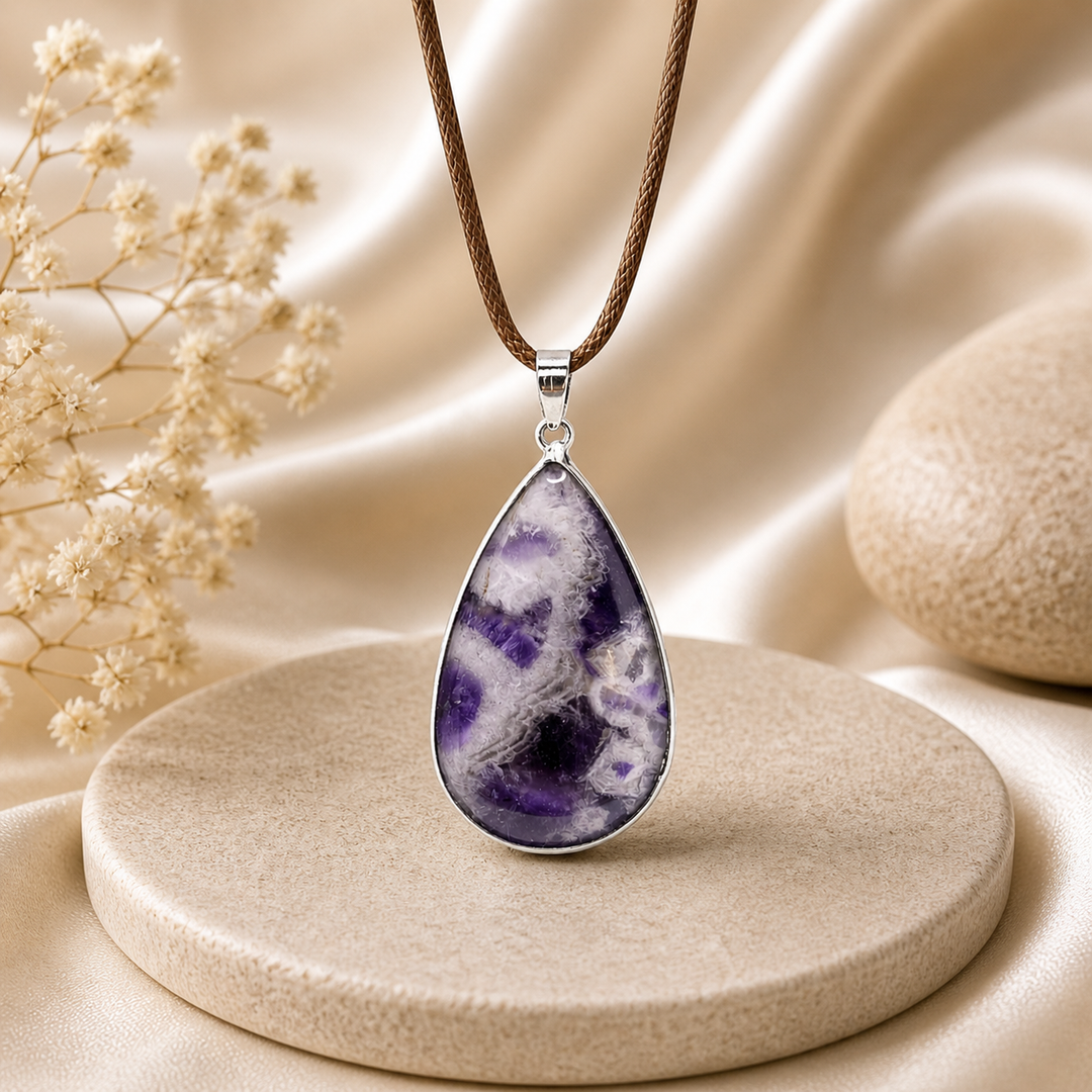 Dream Amethyst Drop Necklace