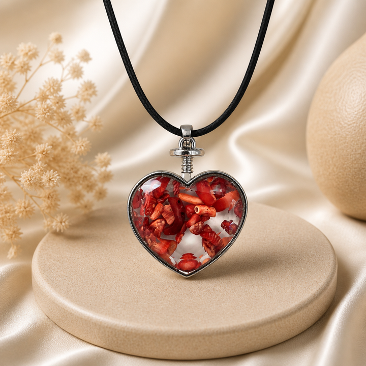 Carnelian Locket Necklace