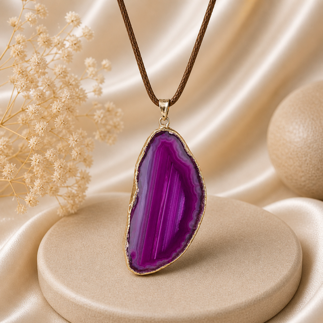Agate Slab Necklace