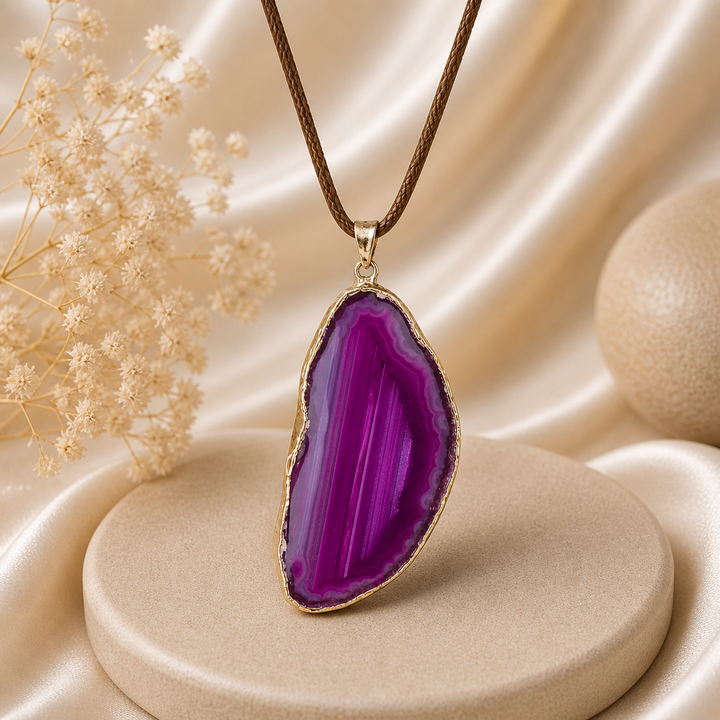Agate Slab Necklace