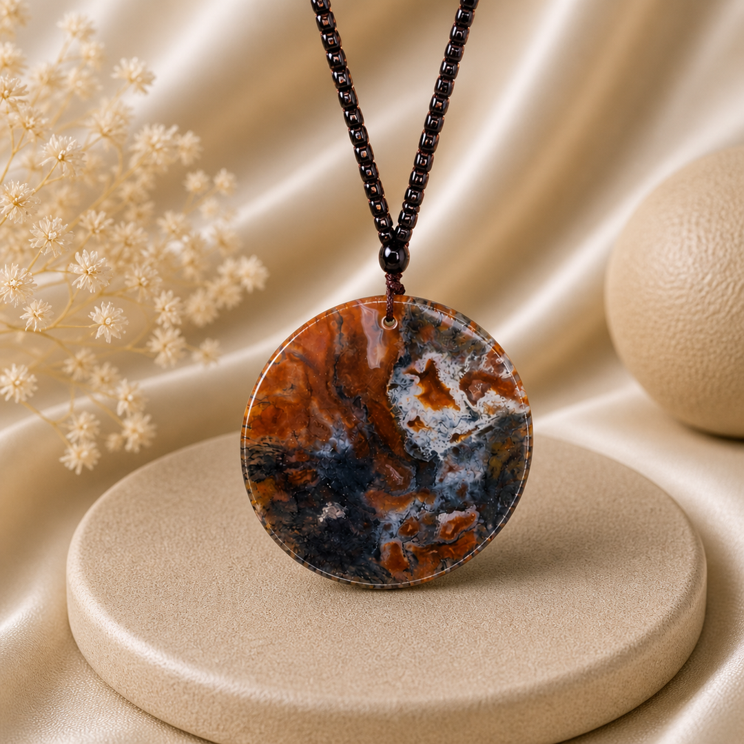 Moss Agate Necklace