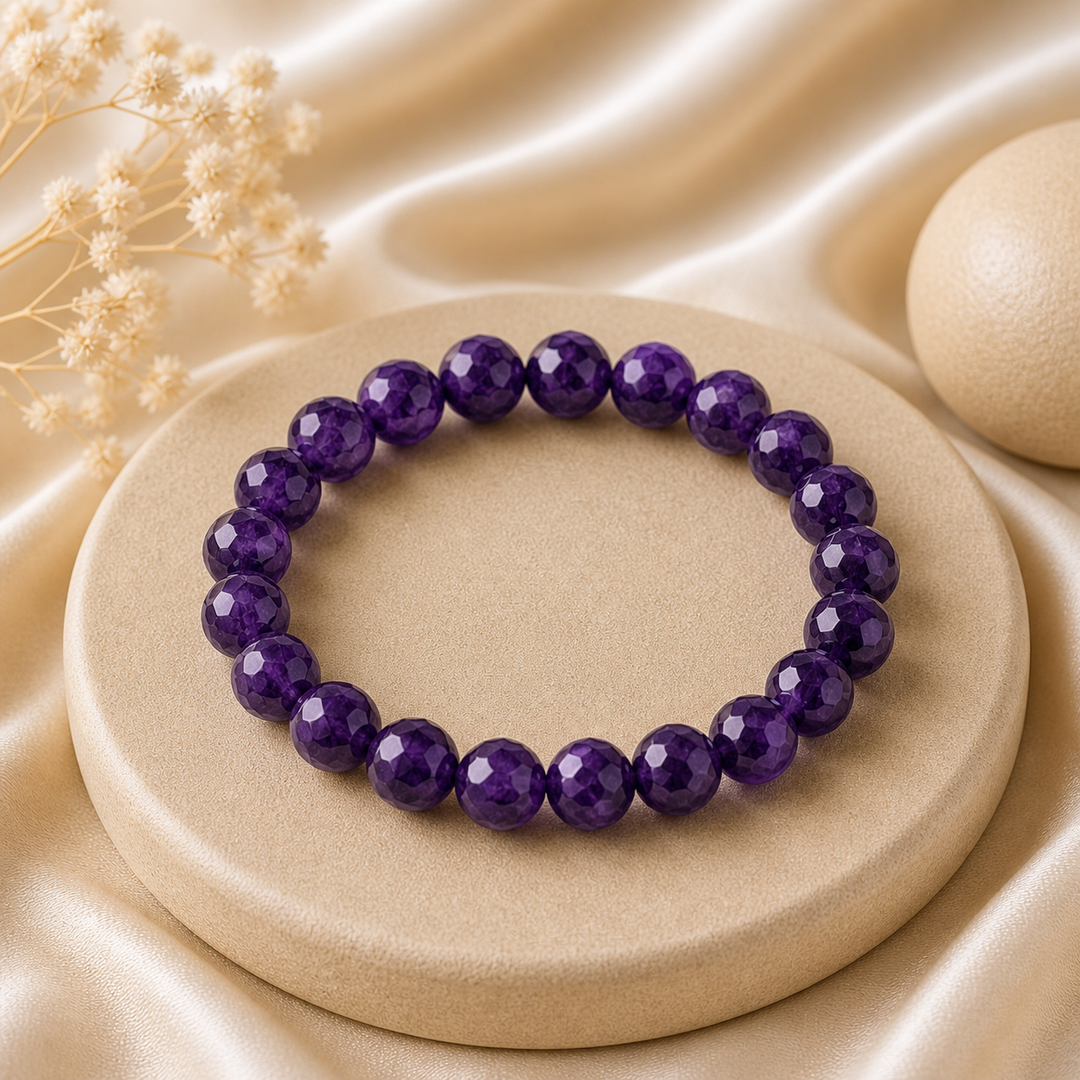 Dark Amethyst Bracelet