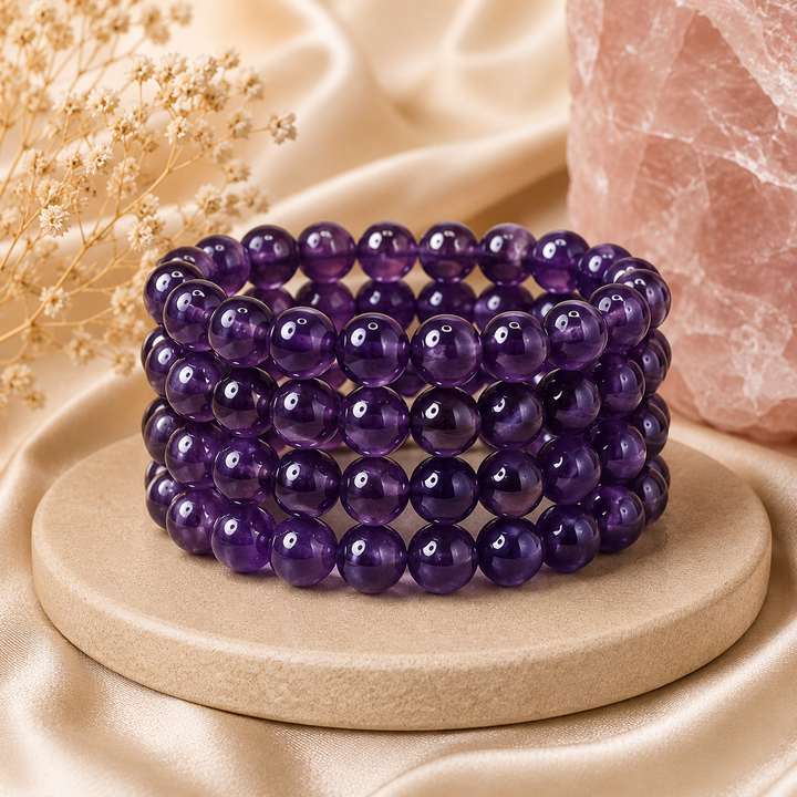 Dark Amethyst Bracelet