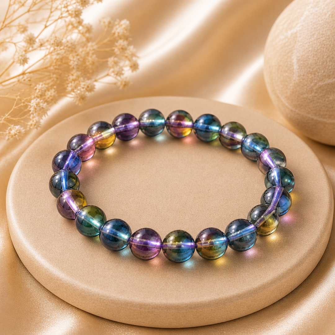 Angel Aura Clear Quartz Bracelet