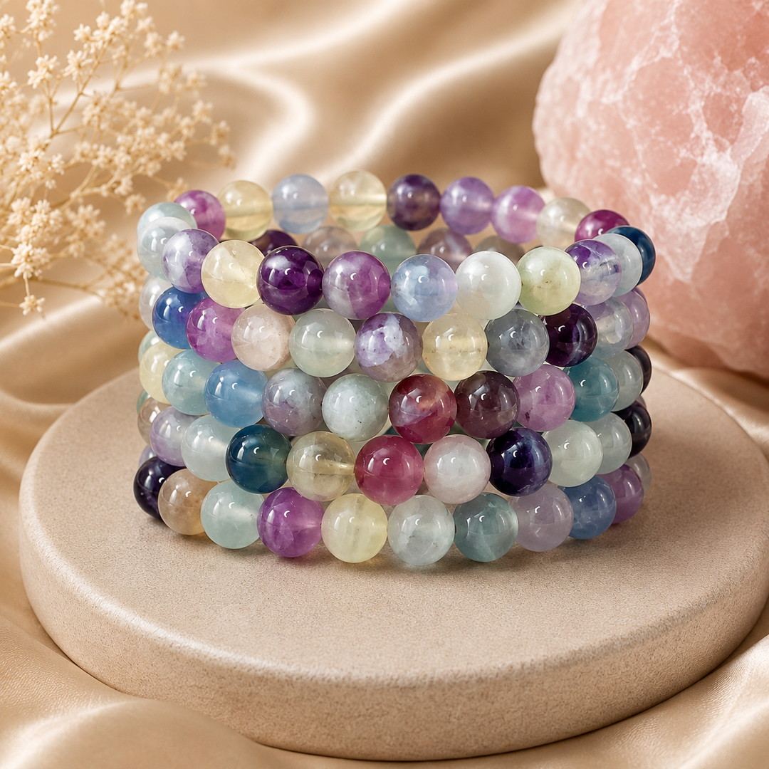 Rainbow Fluorite Bracelet