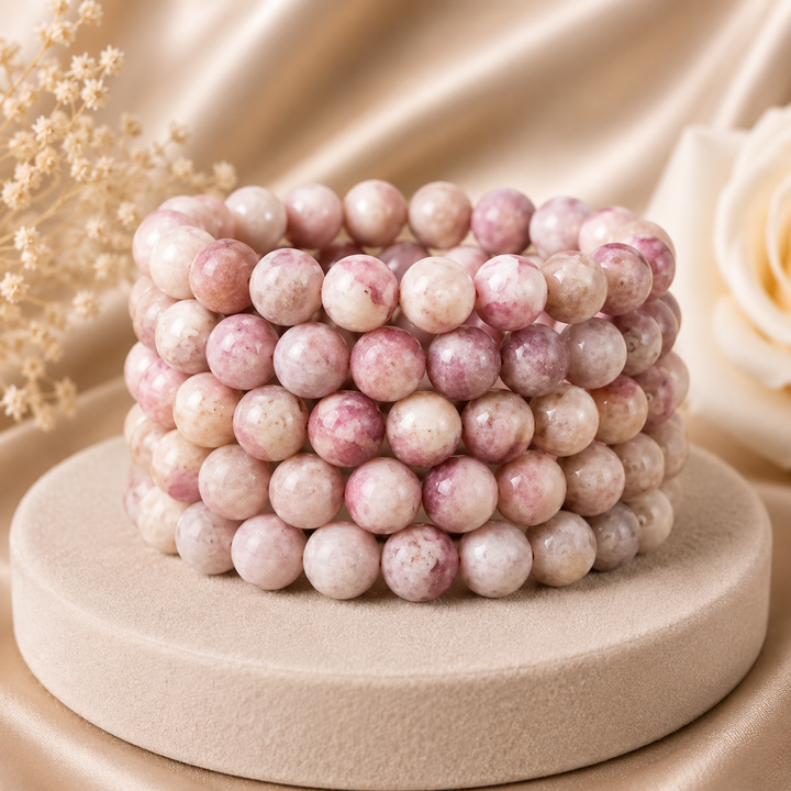 Pink Tourmaline Bracelet
