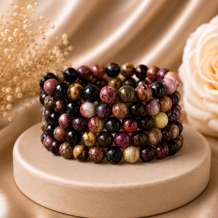 Rainbow Tourmaline Bracelet