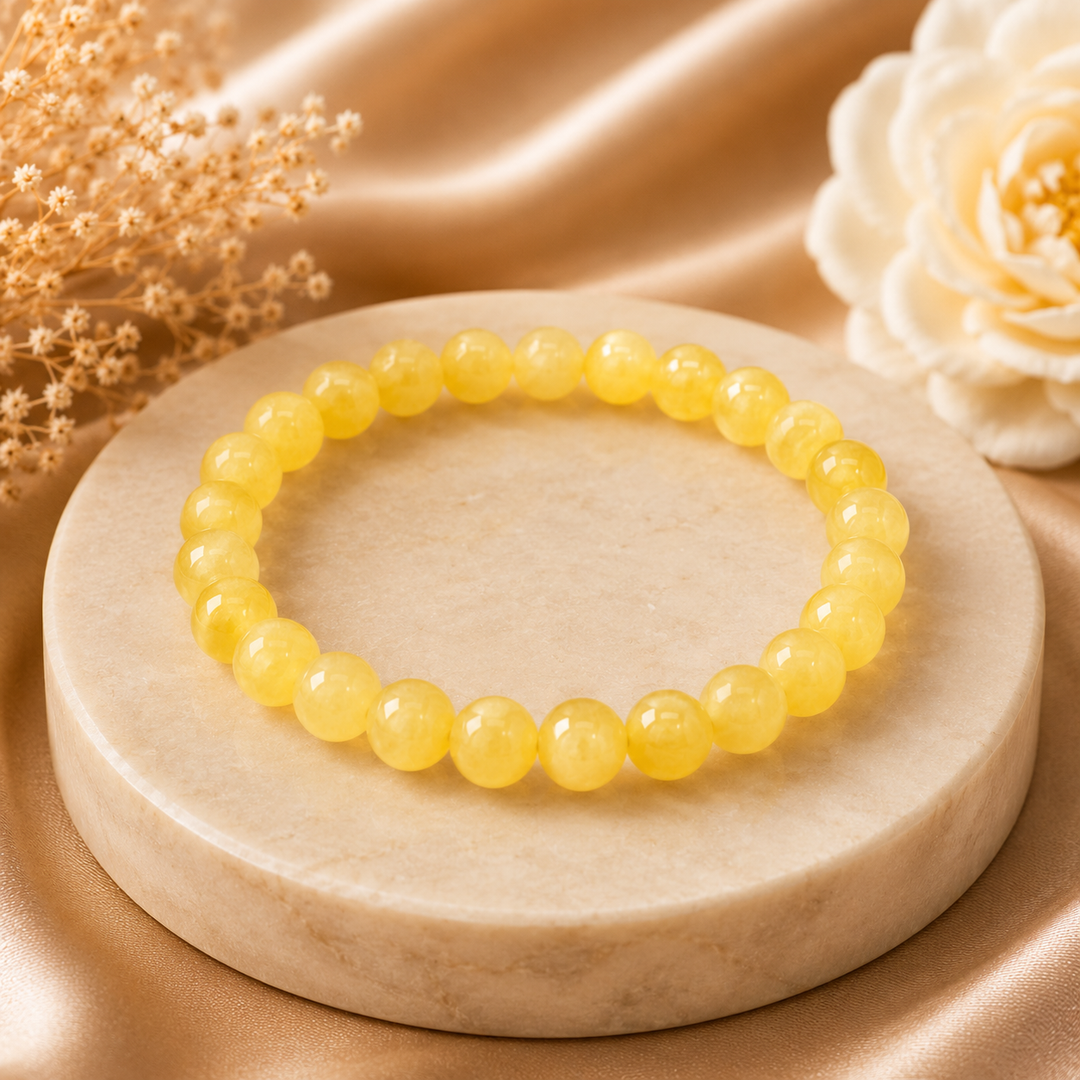 Yellow Calcite Bracelet
