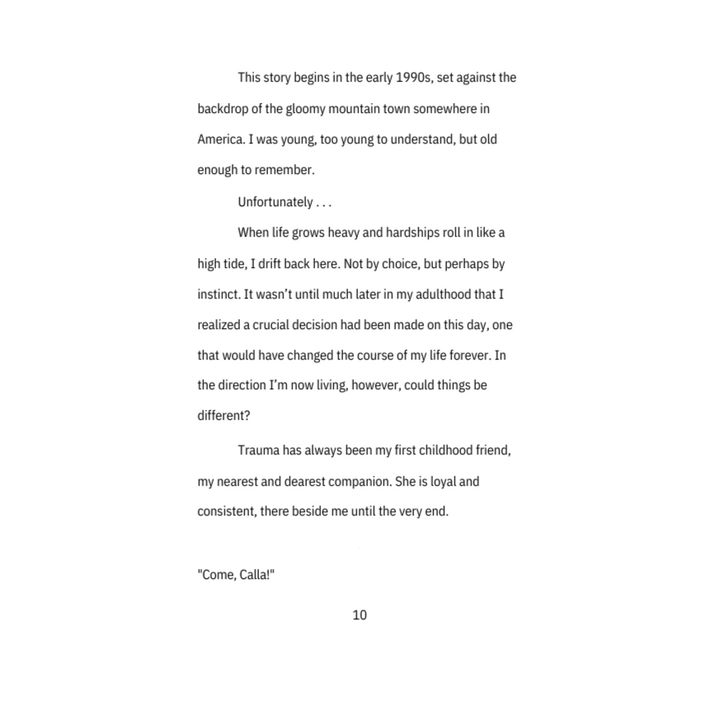 Garden Quartz and Paper Flowers Novel