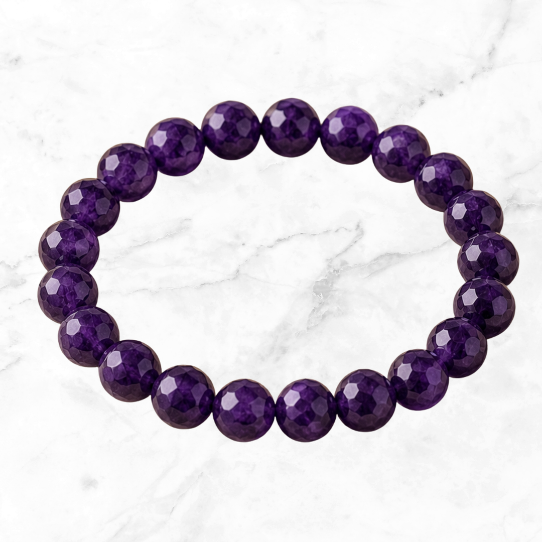 Dark Amethyst Bracelet