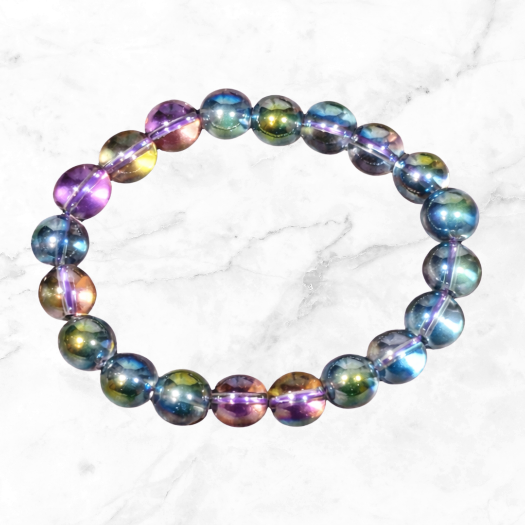 Angel Aura Clear Quartz Bracelet
