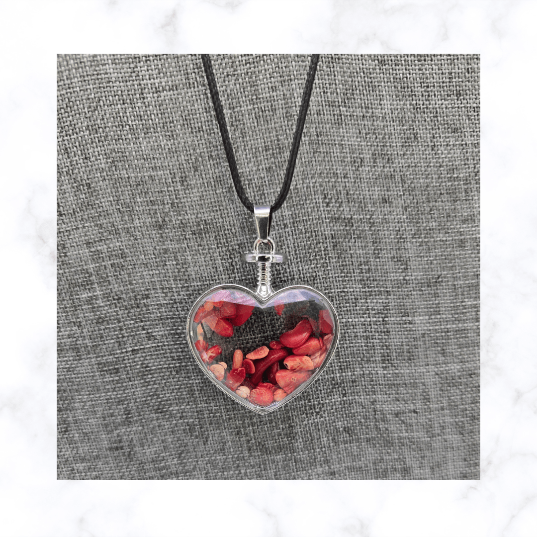 necklace - Carnelian Locket Necklace - The Lavish Essentials