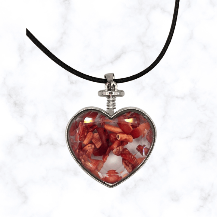 necklace - Carnelian Locket Necklace - The Lavish Essentials