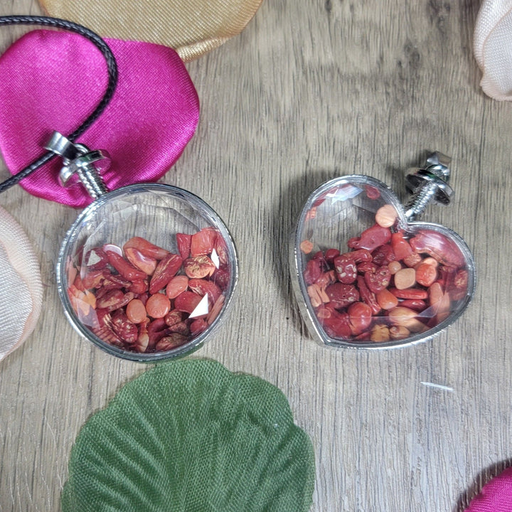 necklace - Carnelian Locket Necklace - The Lavish Essentials