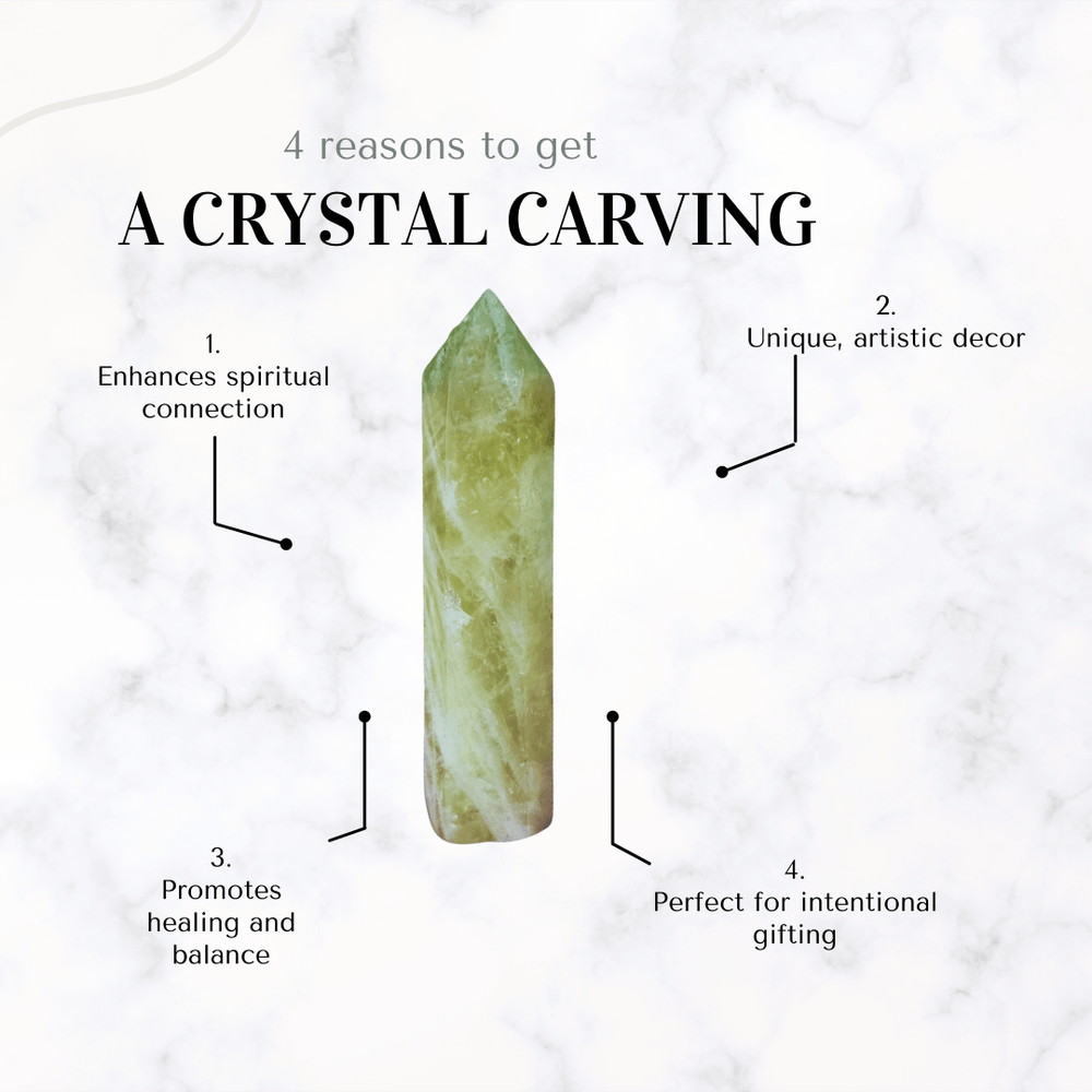 crystal/gemstone - Citrine Tower - The Lavish Essentials