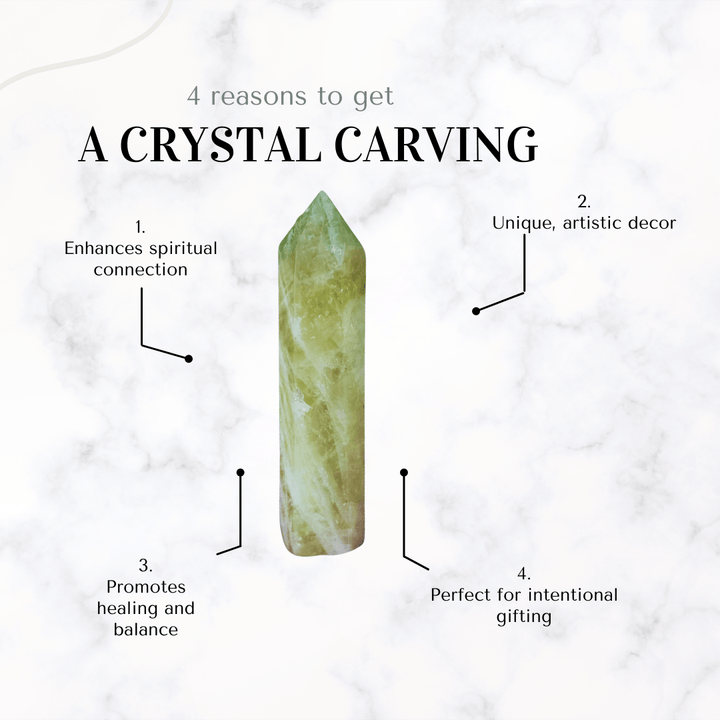 crystal/gemstone - Citrine Tower - The Lavish Essentials