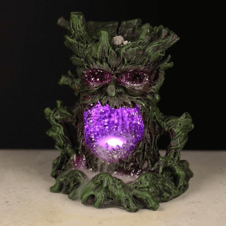 backflow burner - Crystal Green Man LED Backflow Burner - The Lavish Essentials