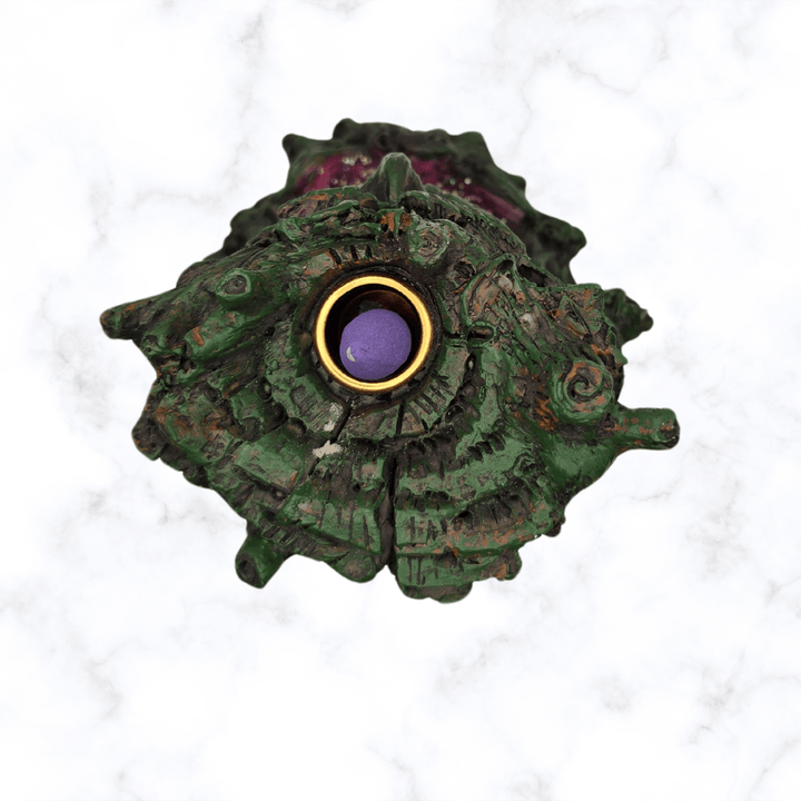 backflow burner - Crystal Green Man LED Backflow Burner - The Lavish Essentials