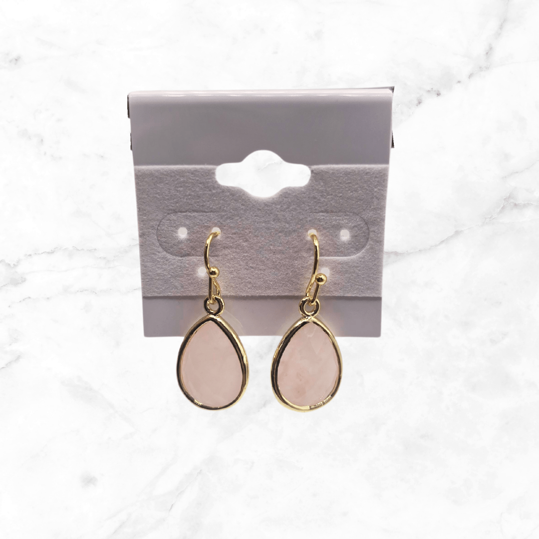 necklace - Dangle Gold Earrings - The Lavish Essentials