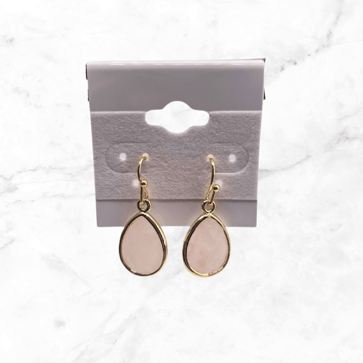 necklace - Dangle Gold Earrings - The Lavish Essentials